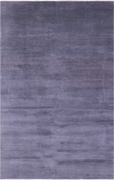 Savannah Grass Handmade Wool & Silk Rug - 5' 11" X 9' 2"