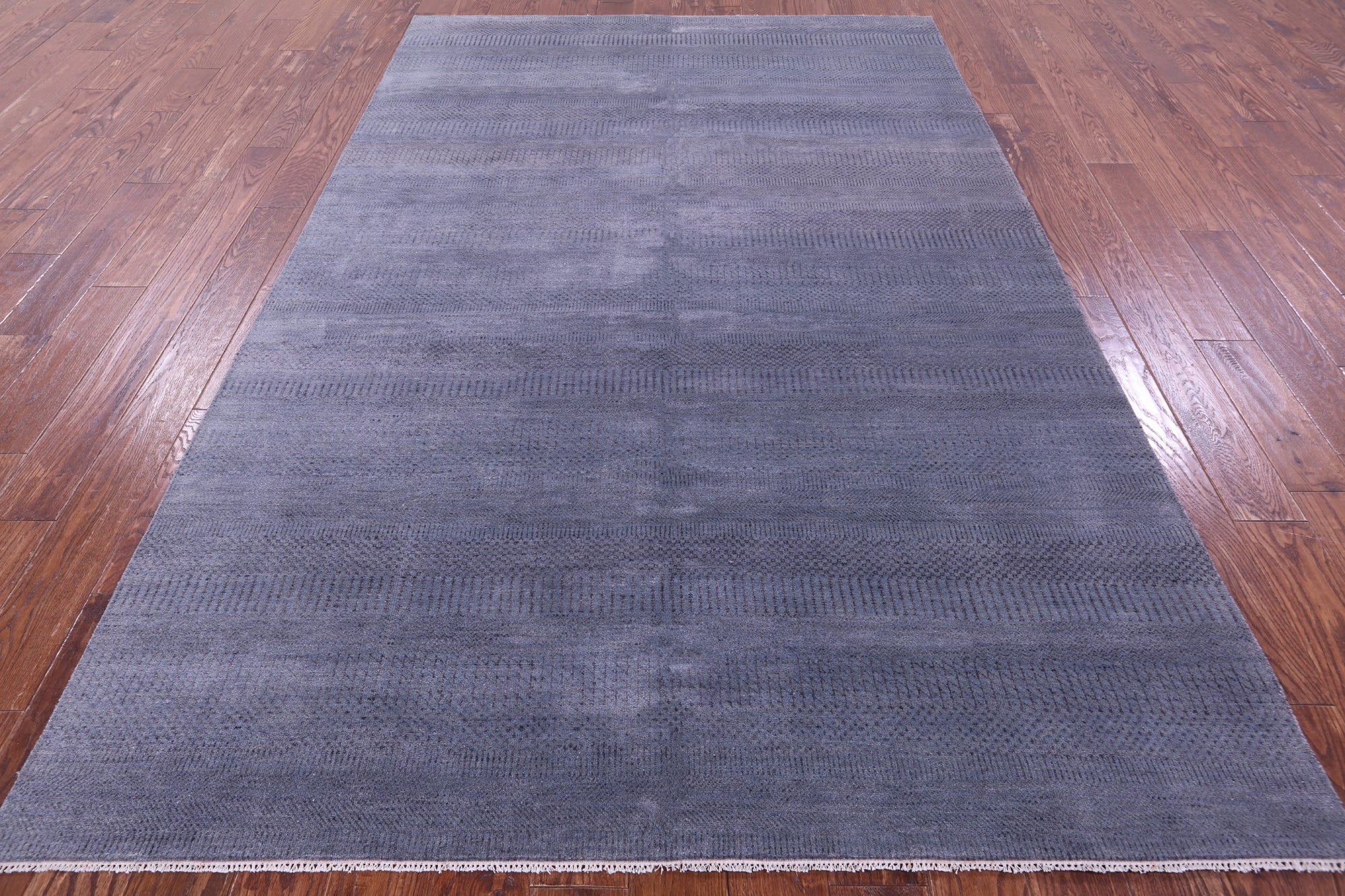 Savannah Grass Handmade Wool & Silk Rug - 5' 11" X 9' 2"