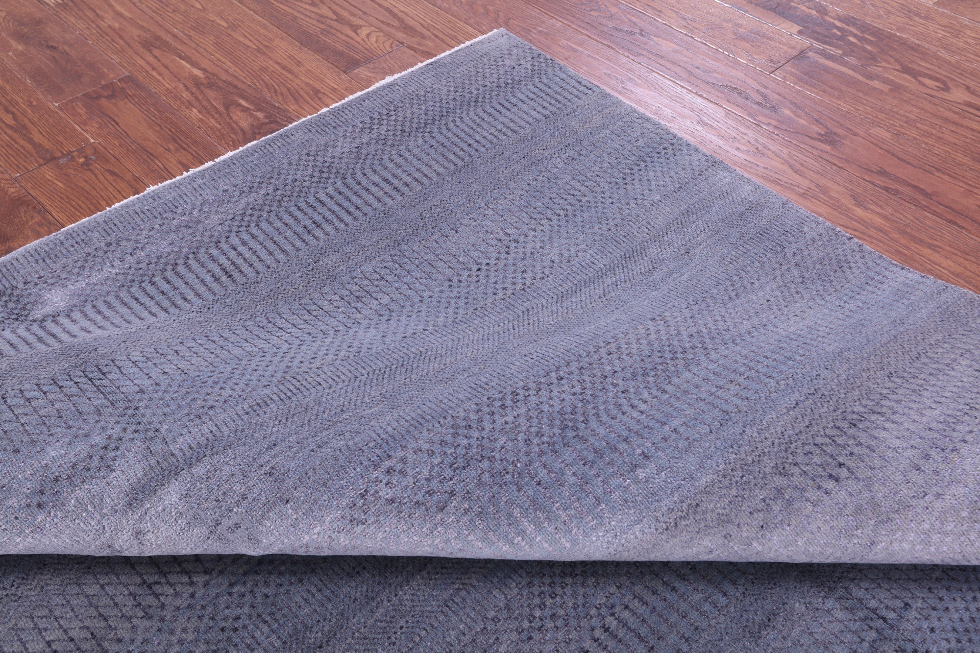 Savannah Grass Handmade Wool & Silk Rug - 5' 11" X 9' 2"