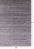 Savannah Grass Hand Knotted Wool & Silk Rug - 6' 0" X 9' 1" - Golden Nile
