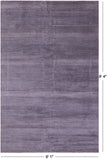 Savannah Grass Hand Knotted Wool & Silk Rug - 6' 1" X 9' 4"