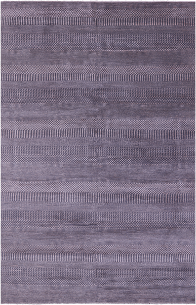 Savannah Grass Hand Knotted Wool & Silk Rug - 6' 1" X 9' 4"