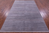 Savannah Grass Hand Knotted Wool & Silk Rug - 6' 1" X 9' 4"