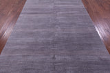 Savannah Grass Hand Knotted Wool & Silk Rug - 6' 1" X 9' 4"