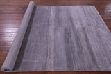 Savannah Grass Hand Knotted Wool & Silk Rug - 6' 1" X 9' 4"