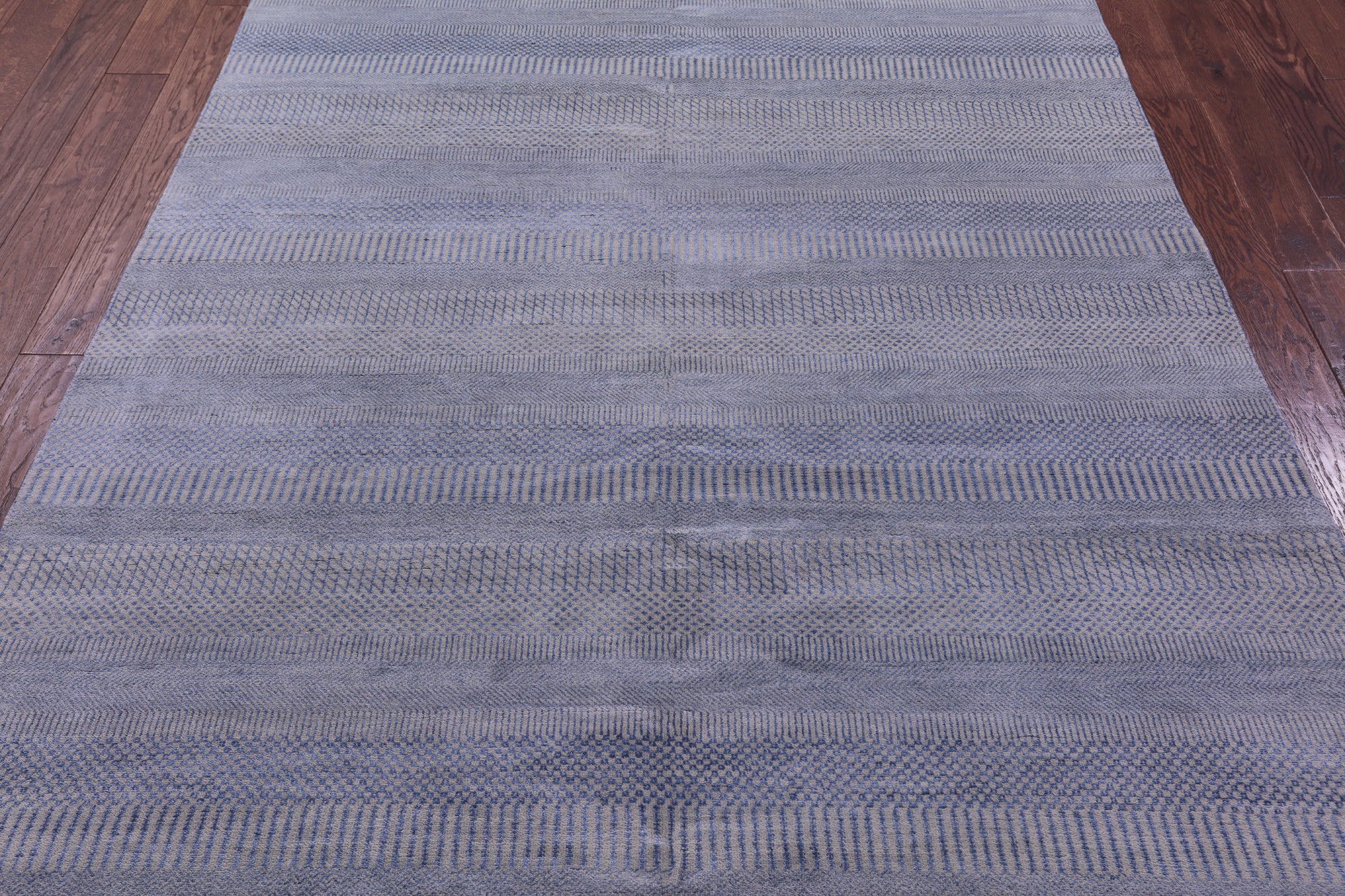 Savannah Grass Hand Knotted Wool & Silk Rug - 6' 0" X 9' 3"