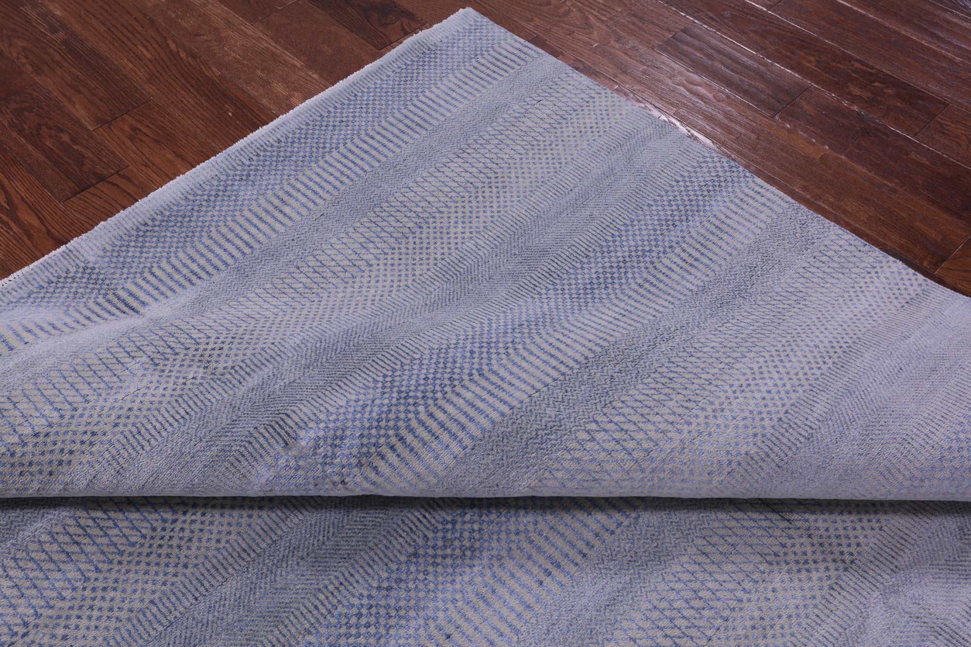 Savannah Grass Hand Knotted Wool & Silk Rug - 6' 0" X 9' 3"