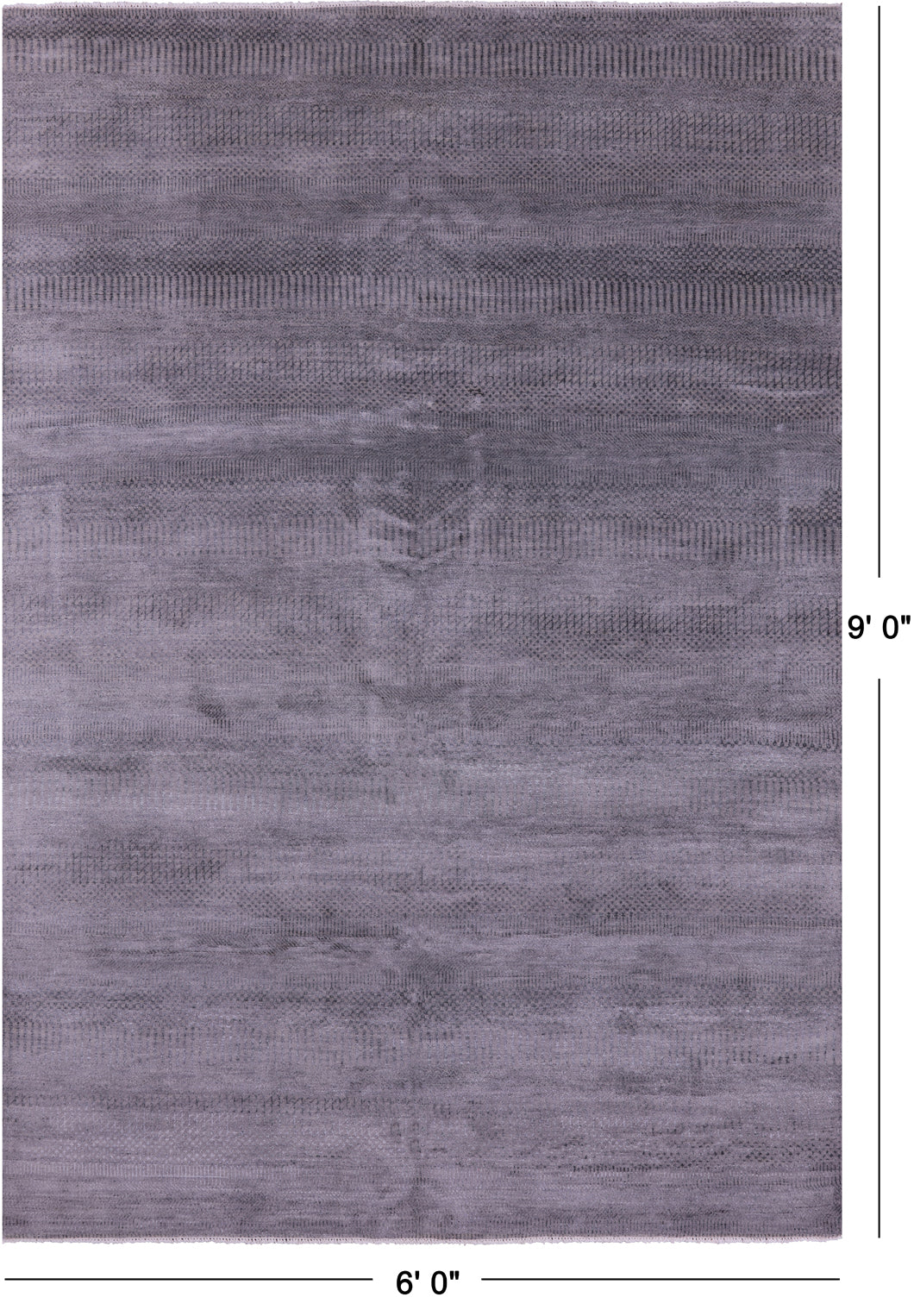 Savannah Grass Hand Knotted Wool & Silk Rug - 6' 0" X 9' 0" - Golden Nile