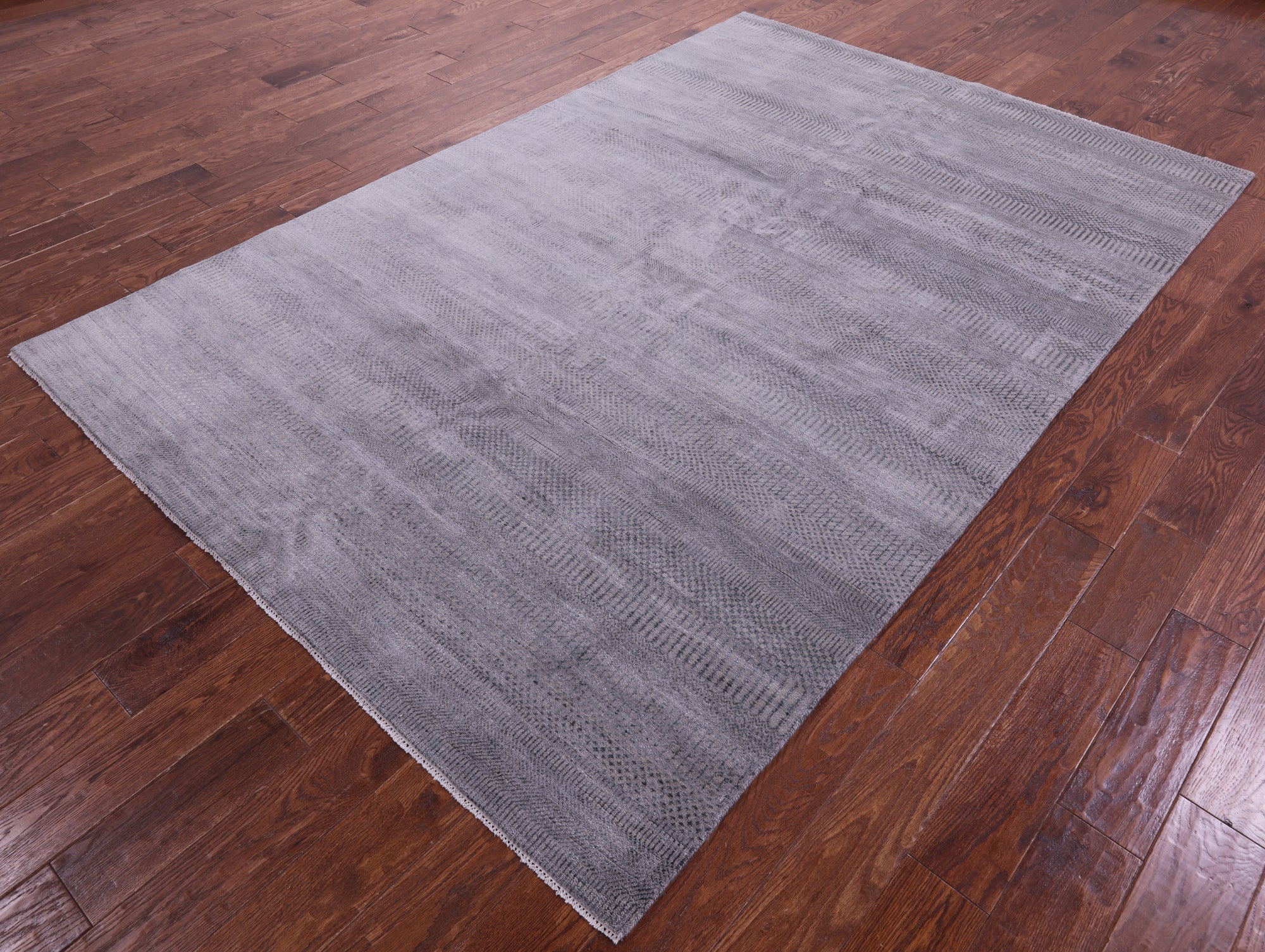 Savannah Grass Hand Knotted Wool & Silk Rug - 6' 0" X 9' 0" - Golden Nile