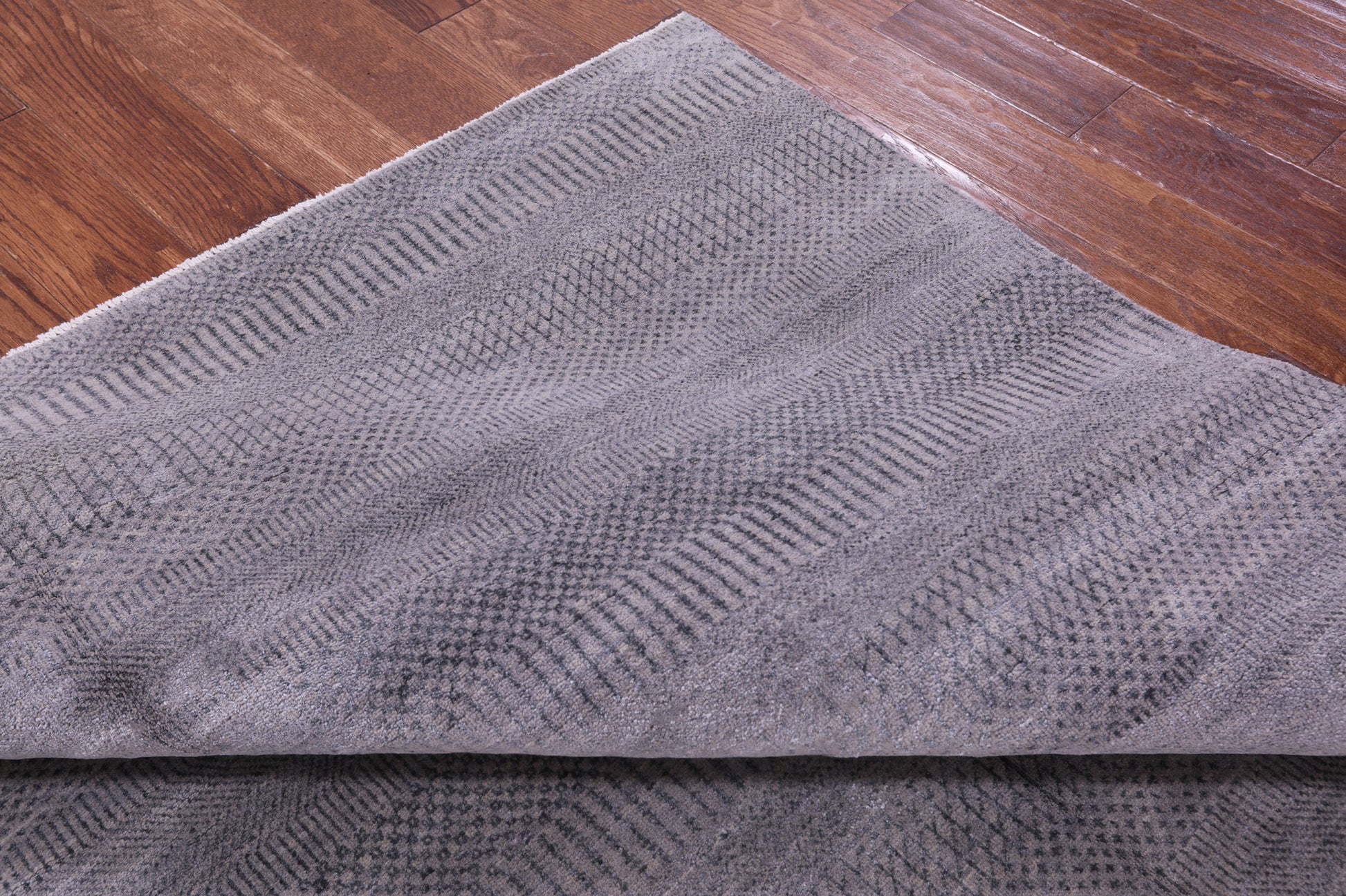 Savannah Grass Hand Knotted Wool & Silk Rug - 6' 0" X 9' 0" - Golden Nile