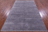 Savannah Grass Hand Knotted Wool & Silk Rug - 5' 11" X 9' 3" - Golden Nile