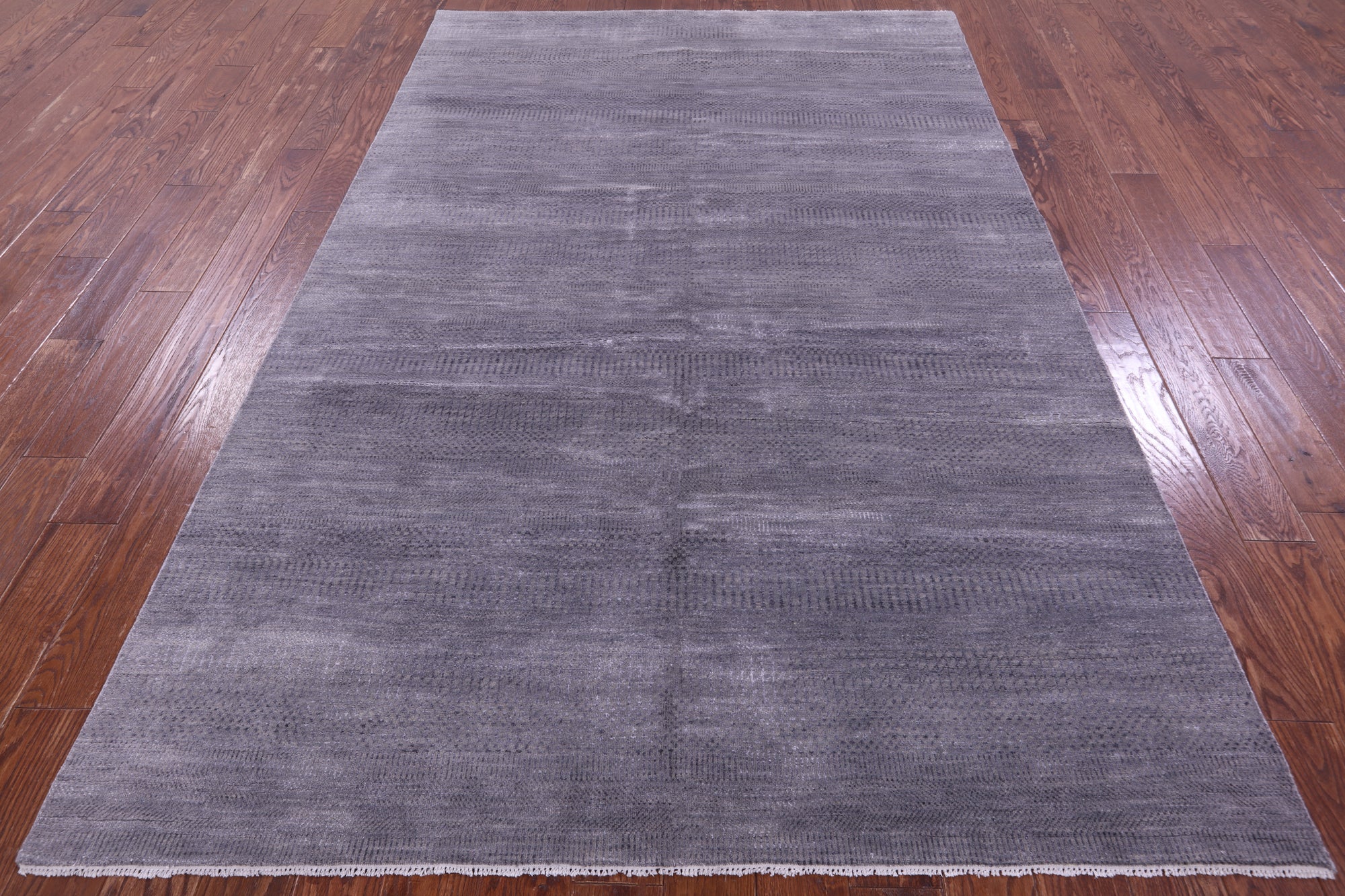 Savannah Grass Hand Knotted Wool & Silk Rug - 5' 11" X 9' 3" - Golden Nile