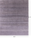 Savannah Grass Handmade Wool & Silk Rug - 8' 0" X 9' 11" - Golden Nile