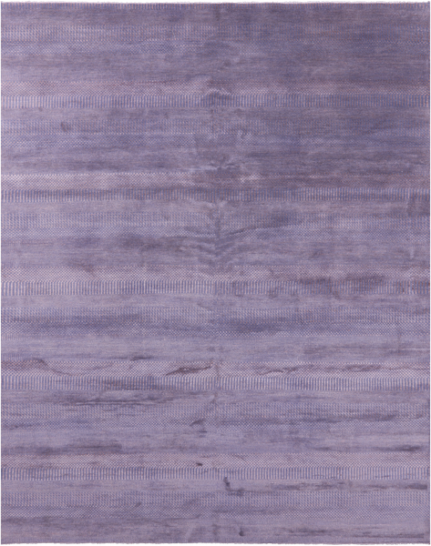 Savannah Grass Hand Knotted Wool & Silk Rug - 8' 1" X 10' 3" - Golden Nile