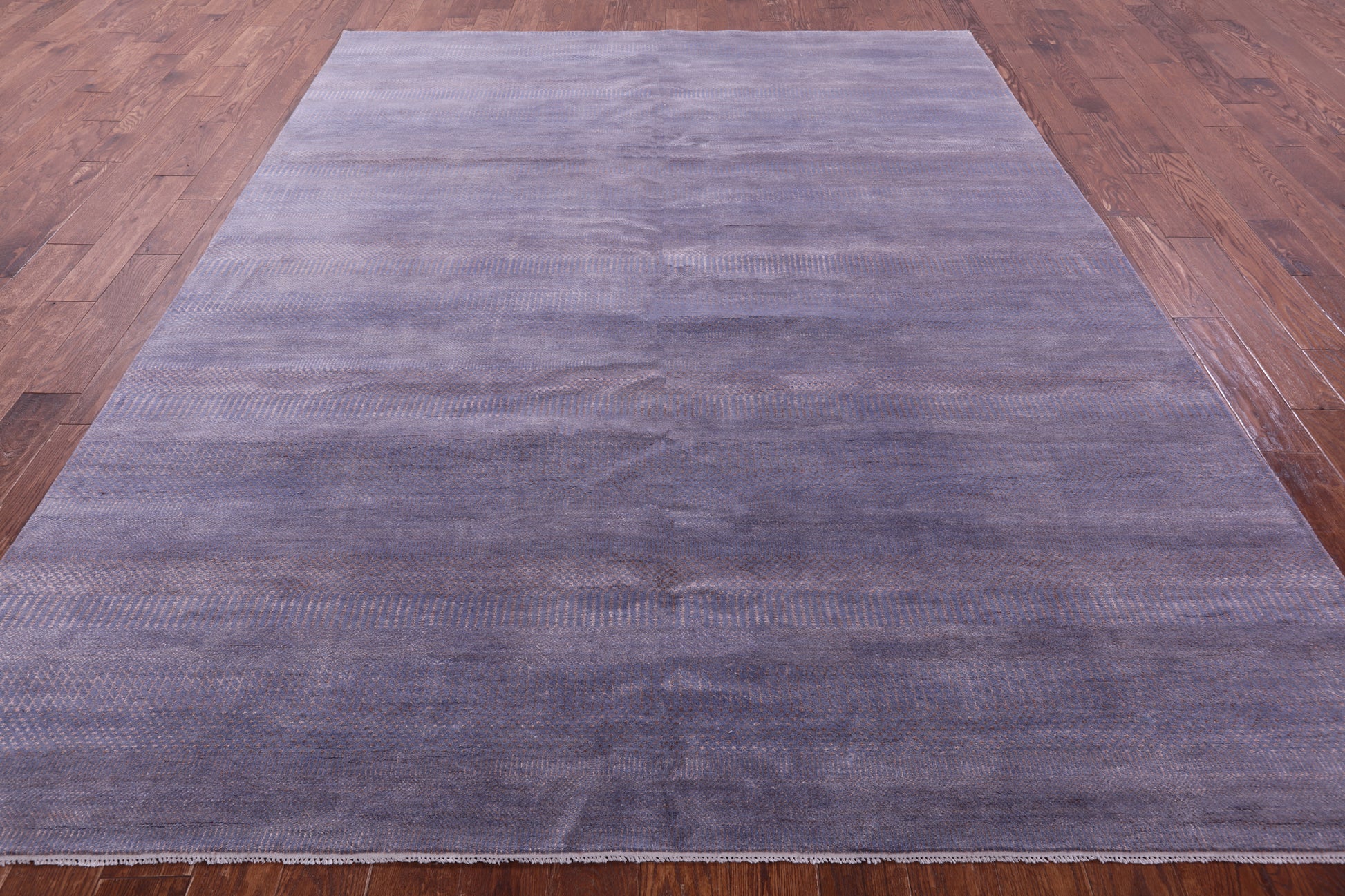 Savannah Grass Hand Knotted Wool & Silk Rug - 8' 1" X 10' 3" - Golden Nile