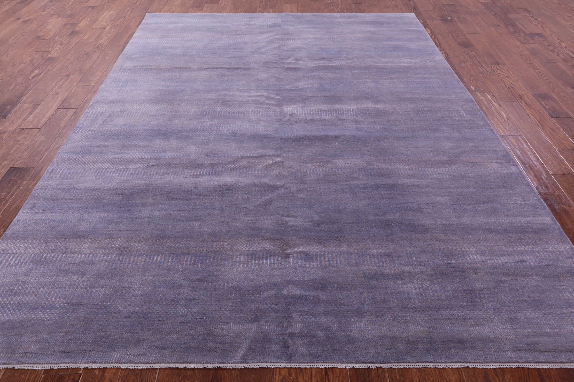 Savannah Grass Hand Knotted Wool & Silk Rug - 8' 1" X 10' 3" - Golden Nile
