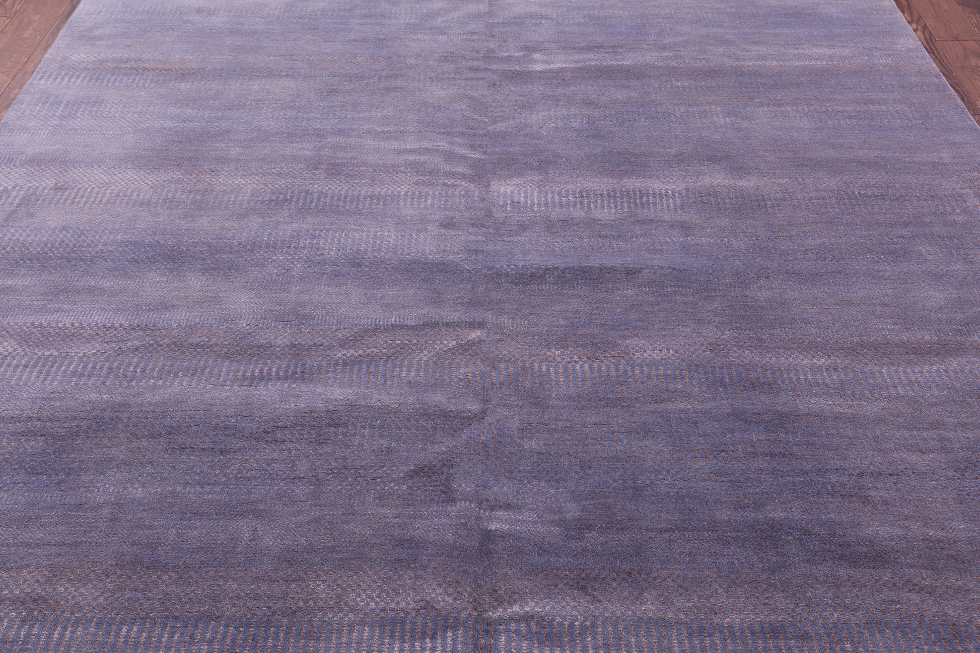Savannah Grass Hand Knotted Wool & Silk Rug - 8' 1" X 10' 3" - Golden Nile