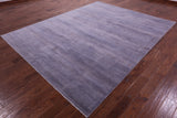 Savannah Grass Hand Knotted Wool & Silk Rug - 8' 1" X 10' 3" - Golden Nile