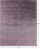 Savannah Grass Hand Knotted Wool & Silk Rug - 8' 0" X 10' 3" - Golden Nile