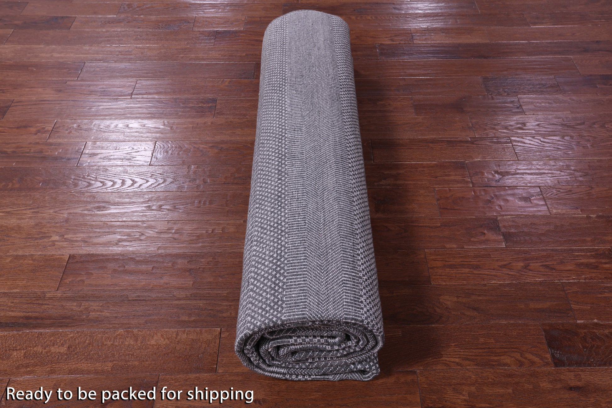 Grey Savannah Grass Hand Knotted Wool & Silk Rug - 9' 0" X 12' 2" - Golden Nile
