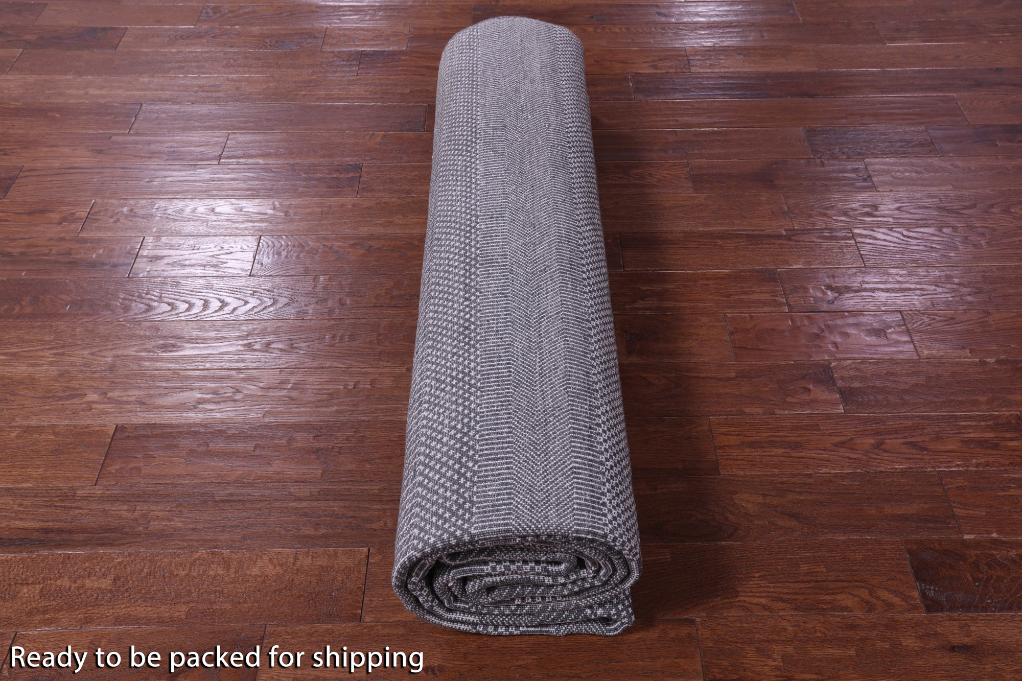 Grey Savannah Grass Hand Knotted Wool & Silk Rug - 9' 0" X 12' 2" - Golden Nile