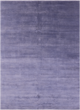Grey Savannah Grass Hand Knotted Wool & Silk Rug - 9' 2" X 12' 4"