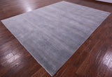 Savannah Grass Hand Knotted Wool & Silk Rug - 9' 1" X 12' 1"