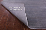 Savannah Grass Hand Knotted Wool & Silk Rug - 9' 1" X 12' 1"