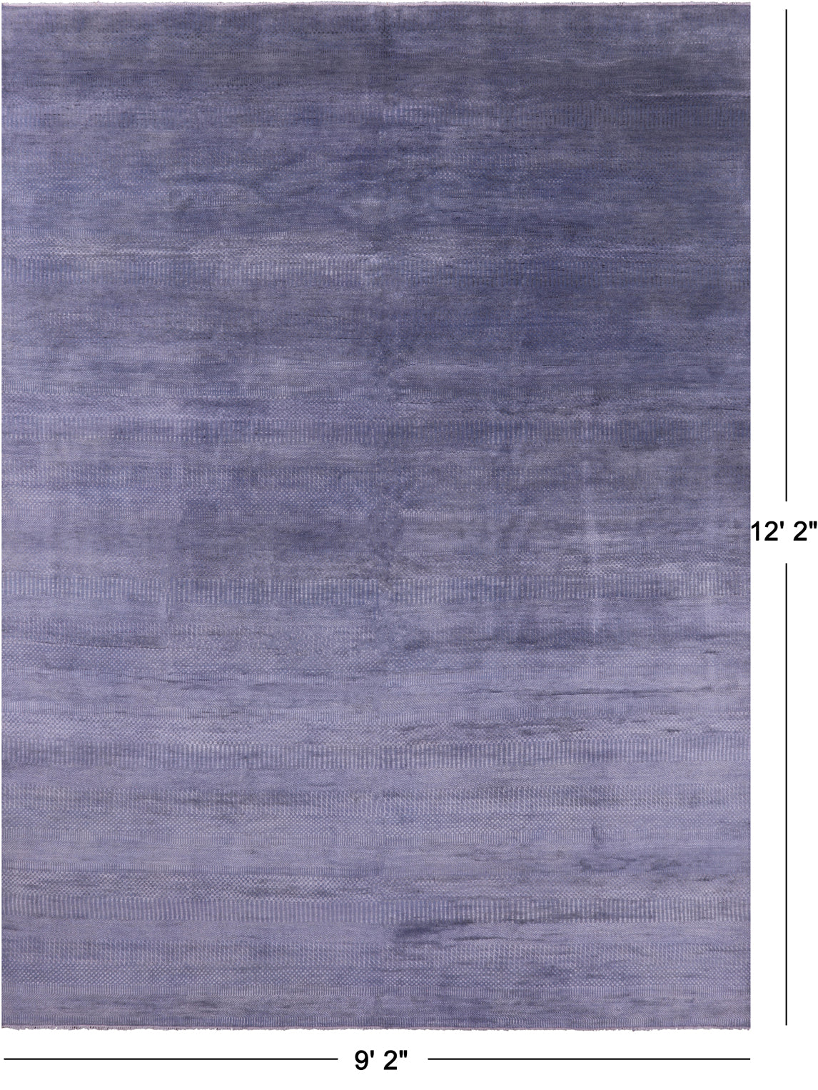 Savannah Grass Hand Knotted Wool & Silk Rug - 9' 2" X 12' 2"