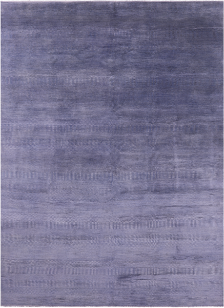 Savannah Grass Hand Knotted Wool & Silk Rug - 9' 2" X 12' 2"