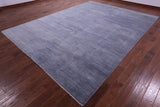 Savannah Grass Hand Knotted Wool & Silk Rug - 9' 2" X 12' 2"
