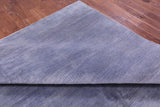 Savannah Grass Hand Knotted Wool & Silk Rug - 9' 2" X 12' 2"