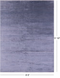 Savannah Grass Handmade Wool & Silk Rug - 9' 0" X 11' 10"