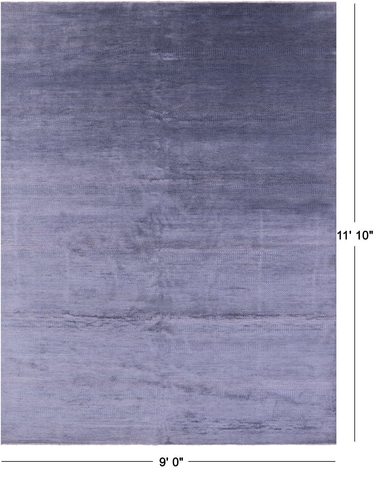 Savannah Grass Handmade Wool & Silk Rug - 9' 0" X 11' 10"