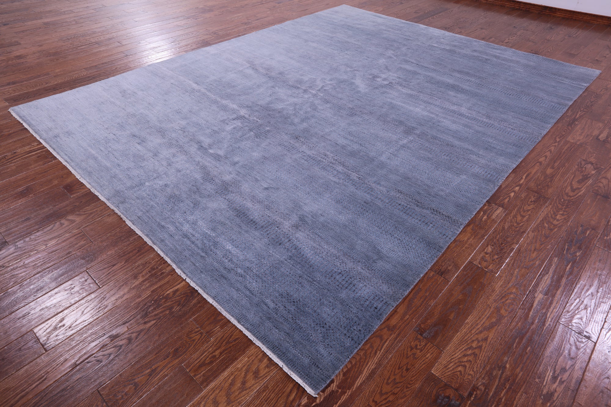 Savannah Grass Handmade Wool & Silk Rug - 9' 0" X 11' 10"