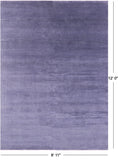 Savannah Grass Hand Knotted Wool & Silk Rug - 8' 11" X 12' 0"