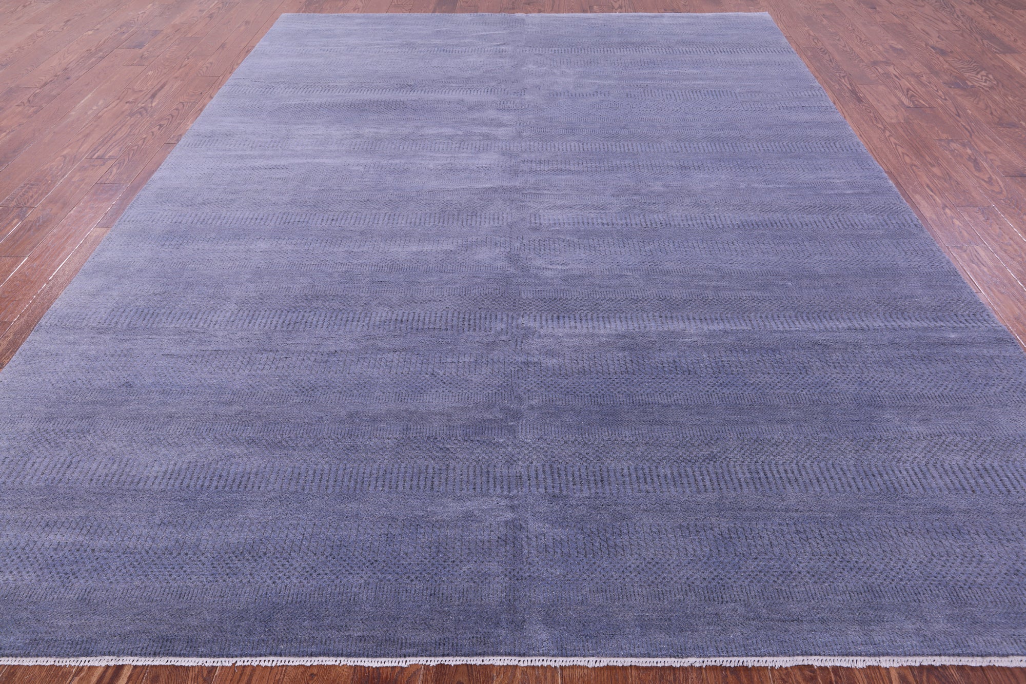 Savannah Grass Hand Knotted Wool & Silk Rug - 8' 11" X 12' 0"