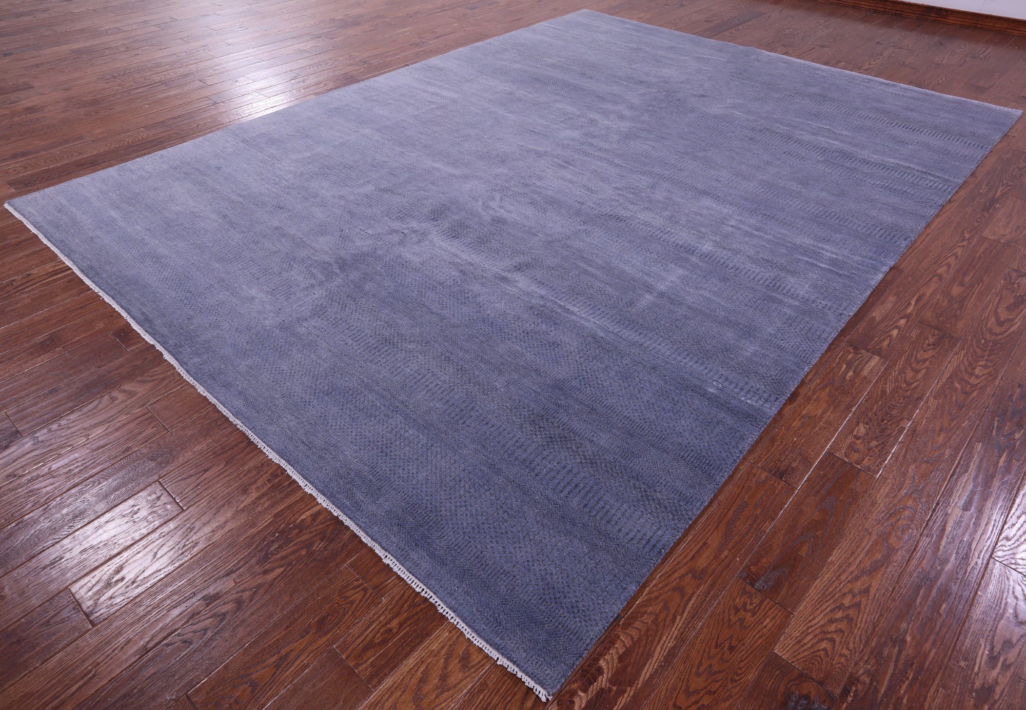 Savannah Grass Hand Knotted Wool & Silk Rug - 8' 11" X 12' 0"