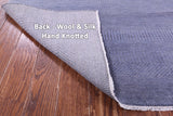 Savannah Grass Hand Knotted Wool & Silk Rug - 8' 11" X 12' 0"
