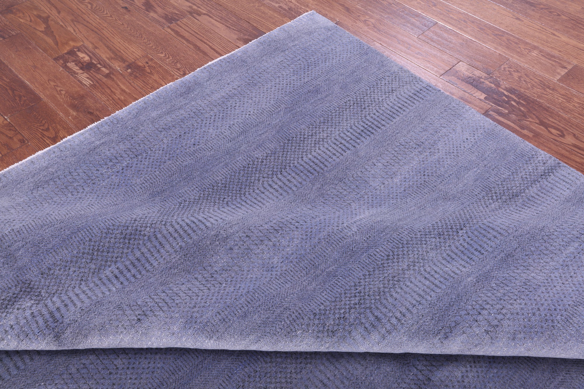 Savannah Grass Hand Knotted Wool & Silk Rug - 8' 11" X 12' 0"