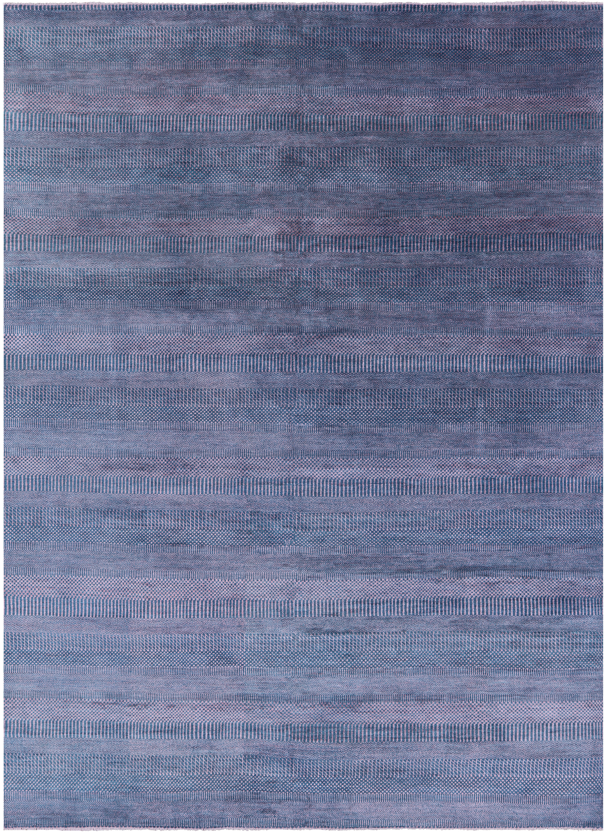 Savannah Grass Hand Knotted Wool & Silk Rug - 8' 11" X 12' 3"