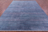 Savannah Grass Hand Knotted Wool & Silk Rug - 8' 11" X 12' 3"