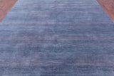 Savannah Grass Hand Knotted Wool & Silk Rug - 8' 11" X 12' 3"