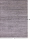 Savannah Grass Hand Knotted Wool & Silk Rug - 5' 1" X 6' 11" - Golden Nile