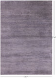 Savannah Grass Hand Knotted Wool & Silk Rug - 5' 1" X 7' 3" - Golden Nile