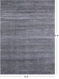 Savannah Grass Handmade Wool & Silk Rug - 5' 2" X 7' 0" - Golden Nile