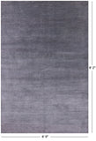 Savannah Grass Hand Knotted Wool & Silk Rug - 6' 0" X 9' 2" - Golden Nile