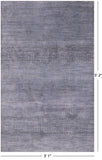 Savannah Grass Hand Knotted Wool & Silk Rug - 3' 1" X 5' 2" - Golden Nile
