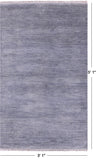 Savannah Grass Hand Knotted Wool & Silk Rug - 3' 1" X 5' 1" - Golden Nile
