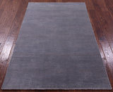Savannah Grass Handmade Wool & Silk Rug - 3' 11" X 6' 2"